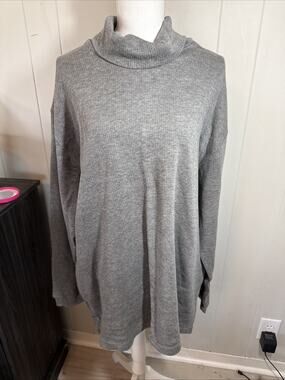 Brandini Merino Cotton Turtleneck Sweater Regular Mens 2XL Vintage YY